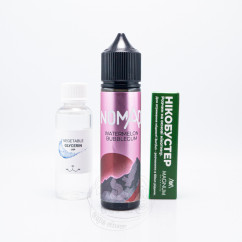 Набір Nomad Organic Watermelon Bubblegum 60ml 0mg Рідина (набір компонентів)