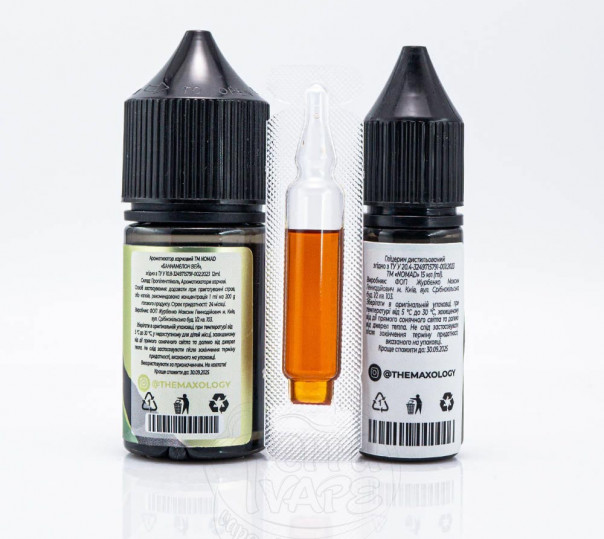 Рідина Nomad Salt Bannamelon Way 30ml 25mg зі смаком банана та дині (набір компонентів)