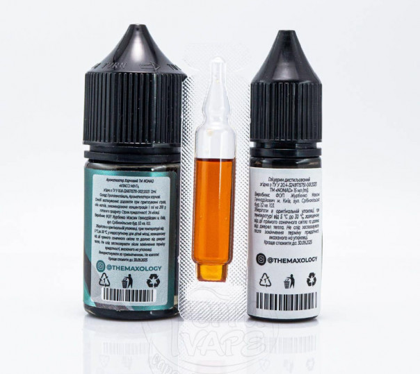 Рідина Nomad Salt Classy Mint 30ml 25mg зі смаком м'яти (набір компонентів)