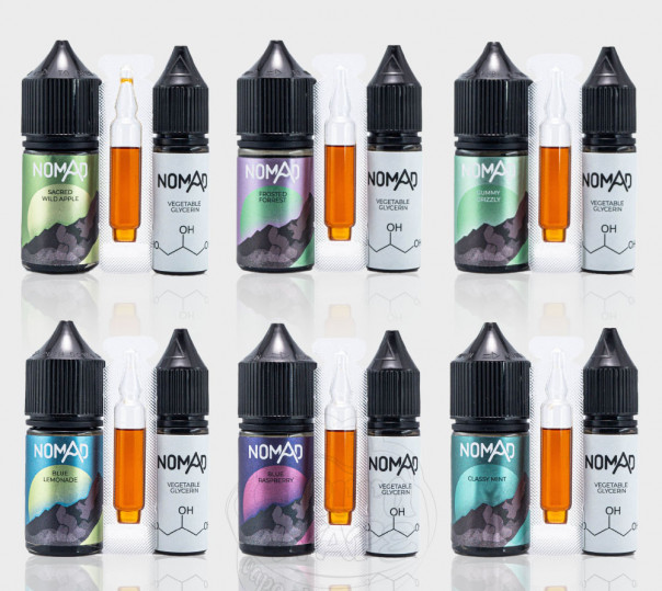 Рідина Nomad Salt 30ml (набір компонентів) Рідина Nomad Salt 30ml (набір компонентів)