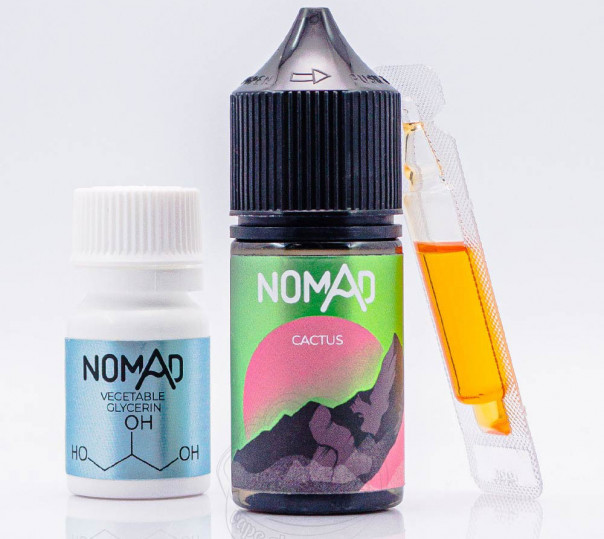 Рідина Nomad Salt Cactus 30ml 50mg зі смаком кактуса (набір компонентів)