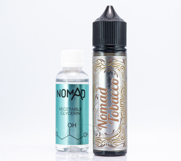 Рідина Nomad Tobacco Organic Coconut 60ml 0mg (набір компонентів)