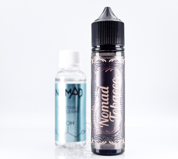 Рідина Nomad Tobacco Organic Liquorice 60ml 0mg (набір компонентів)