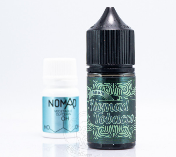 Рідина Nomad Tobacco Salt Apple 30ml 0mg (набір компонентів)