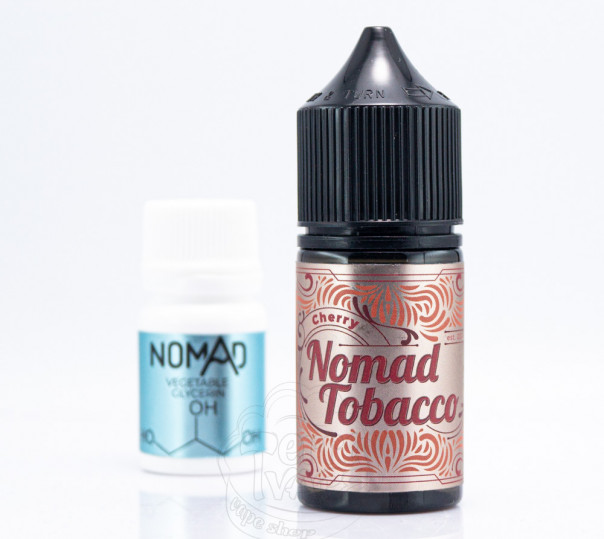 Рідина Nomad Tobacco Salt Cherry 30ml 0mg (набір компонентів)