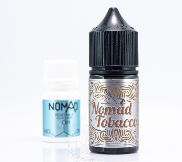 Рідина Nomad Tobacco Salt Coconut 30ml 50mg (набір компонентів)