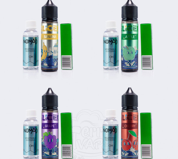 Рідина Sliced Organic 60ml (набір компонентів)