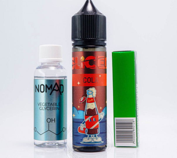 Жидкость Sliced Organic Cola 60ml 6mg (набор компонентов)
