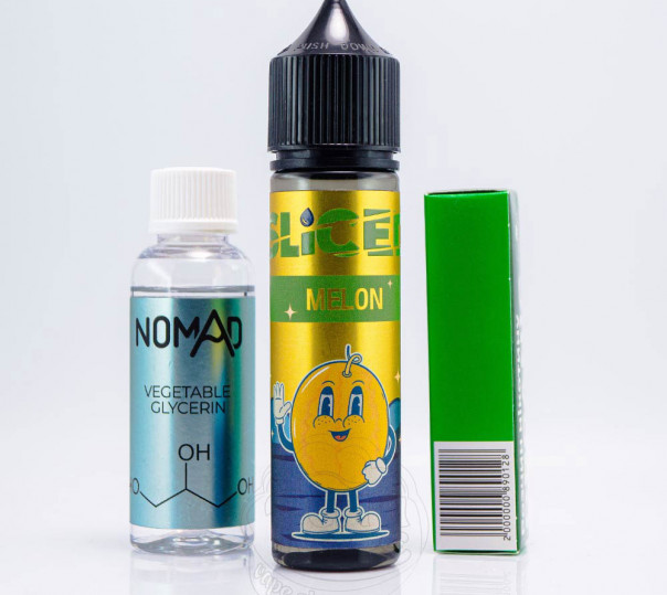 Рідина Sliced Organic Melon 60ml 3mg (набір компонентів)