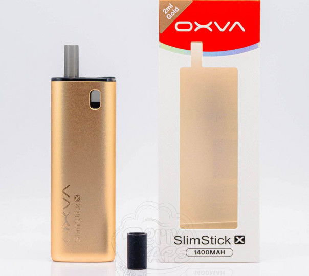 OXVA SlimStick X Pod Kit 1400mAh Black Многоразовая POD система OXVA SlimStick X Pod Kit 1400mAh Black Многоразовая POD система