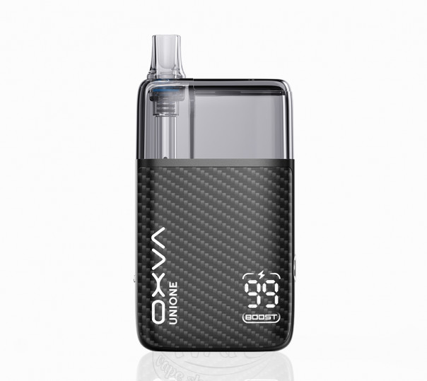 OXVA UNIONE Pod Kit 1100mAh Black Carbon Многоразовая POD система