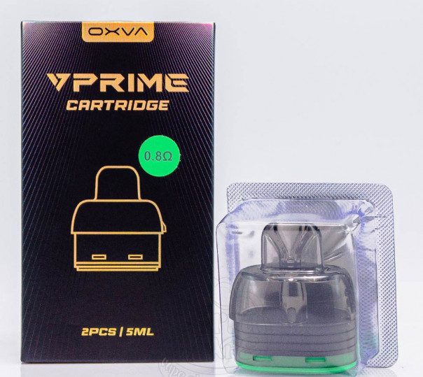 Картридж OXVA VPrime Pod Cartridge для многоразовой POD системы OXVA VPrime 5ml 0.8Ом