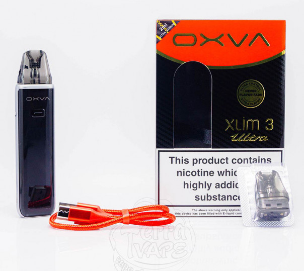 OXVA XLIM 3 ULTRA Pod Kit 1500mAh Ultra Carbon Багаторазова POD система OXVA XLIM 3 ULTRA Pod Kit 1500mAh Ultra Carbon Багаторазова POD система