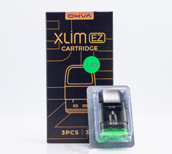Картридж OXVA Xlim EZ Cartridge для многоразовой POD системы XLIM Pro / 2 / 3, v2, 3 Ultra, SE / 2, SQ / Pro / Pro 2, Classic Edition, GO/2, Crystal 2ml/3ml Картридж OXVA Xlim EZ Cartridge для многоразовой POD системы XLIM Pro / 2 / 3, v2, 3 Ultra, SE / 2, SQ / Pro / Pro 2, Classic Edition, GO/2, Crystal 2ml/3ml