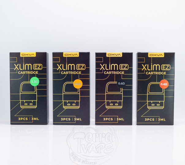 Картридж OXVA Xlim EZ Cartridge для многоразовой POD системы XLIM Pro / 2 / 3, v2, 3 Ultra, SE / 2, SQ / Pro / Pro 2, Classic Edition, GO/2, Crystal 2ml/3ml
