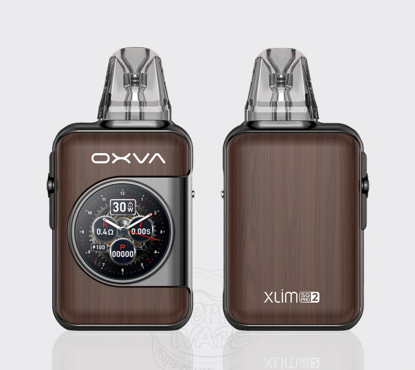 OXVA XLIM SQ Pro 2 Pod System Kit 1600mAh Brown Wood Многоразовая POD система