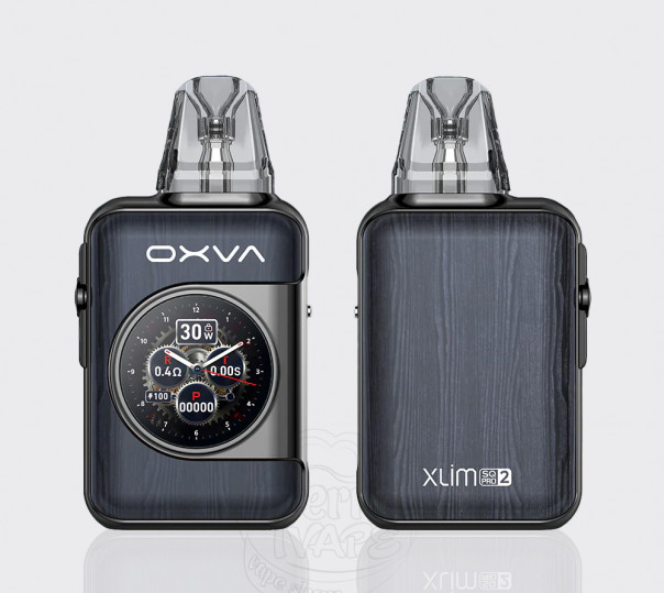OXVA XLIM SQ Pro 2 Pod System Kit 1600mAh Gunmetal Wood Многоразовая POD система