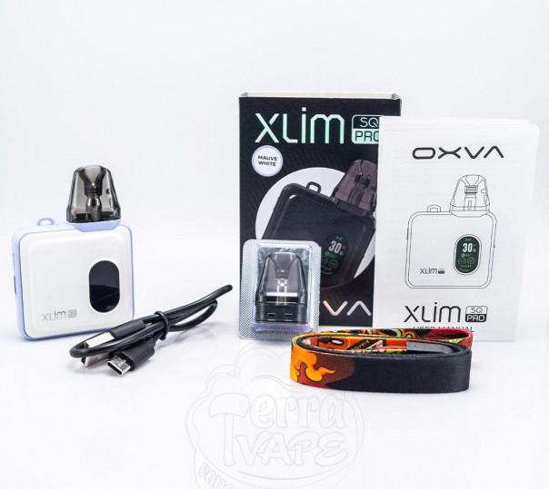 OXVA Xlim SQ Pro Pod System Kit 1200mAh Gold Carbon Багаторазова POD система OXVA Xlim SQ Pro Pod System Kit 1200mAh Gold Carbon Багаторазова POD система