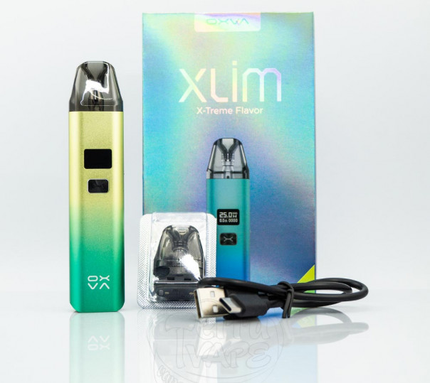OXVA XLIM v2 Pod System Kit Green Многоразовая POD система OXVA XLIM v2 Pod System Kit Green Многоразовая POD система