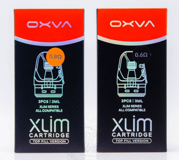 Картридж OXVA Xlim v3 Cartridge 2ml / 3ml для багаторазової POD системи XLIM Pro / 2 / 3, v2, 3 Ultra, SE / 2, SQ / Pro / Pro 2, Classic Edition, GO/2, Crystal