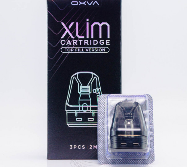 Картридж OXVA Xlim v3 Cartridge 2ml 0.8 Ом для многоразовой POD системы XLIM Pro / 2 / 3, v2, 3 Ultra, SE / 2, SQ / Pro / Pro 2, Classic Edition, GO/2