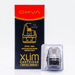 Картридж OXVA Xlim v3 SS Cartridge 2ml 0.6 Ом SS