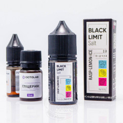 Black Limit Salt Rasp Lemon Ice 30ml 50mg