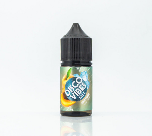 Жидкость Disco Fruits/Vibes Salt Iced Peach 30ml 50mg на солевом никотине со вкусом персика с холодком