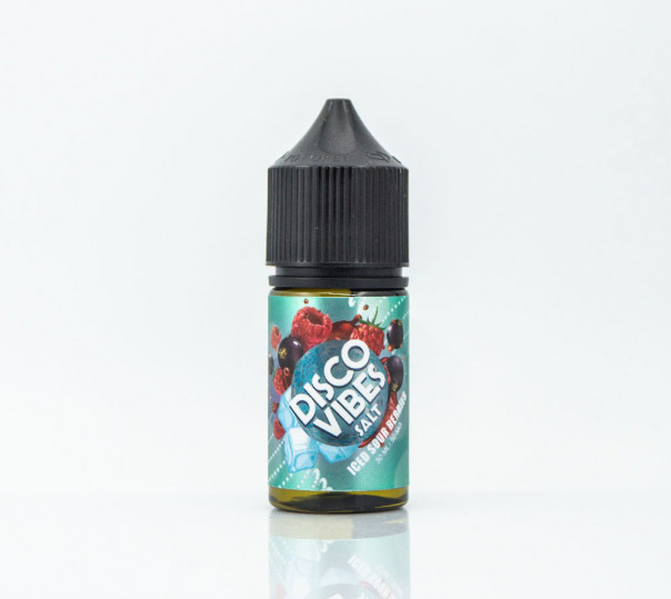 Жидкость Disco Fruits/Vibes Salt Iced Sour Berry 30ml 50mg на солевом никотине со вкусом кислых ягод со льдом