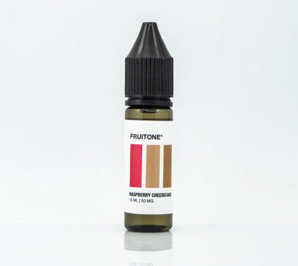 Жидкость Fruitone Salt Raspberry Cheesecake 15ml 50mg на солевом никотине со вкусом малинового чизкейка