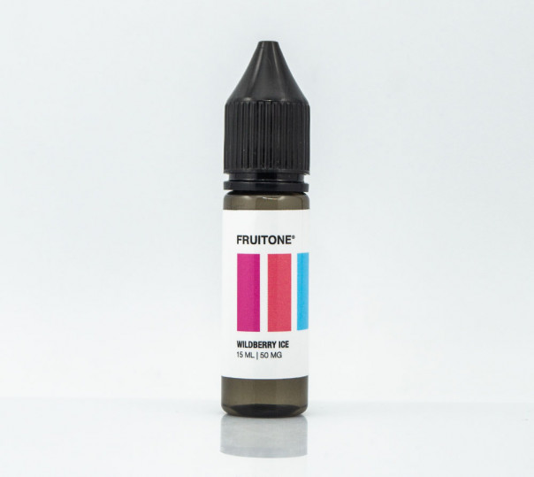 Жидкость Fruitone Salt Wildberry Ice 15ml 50mg на солевом никотине со вкусом ягод с холодком