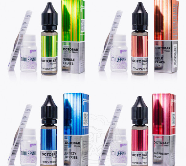 Рідина Octobar Classic Salt 15ml (набір компонентів)