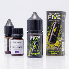 Octobar Five Salt Энергетик Лайм 30ml 50mg