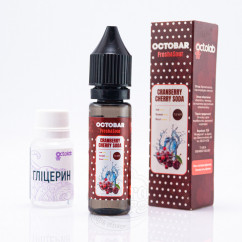 Octobar Fresh&Sour Salt Cranberry Cherry Soda 15ml 50mg