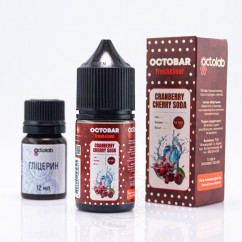Octobar Fresh&Sour Salt Cranberry Cherry Soda 30ml 50mg