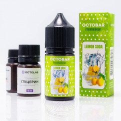 Octobar Fresh&Sour Salt Lemon Soda 30ml 50mg
