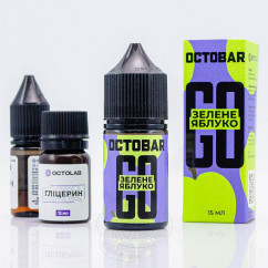 Octobar Go Salt Зеленое яблоко 30ml 50mg