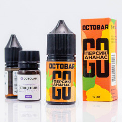 Octobar Go Salt Персик Ананас 30ml 50mg