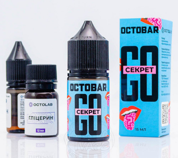 Жидкость Octobar Go Salt Секрет 30ml 50mg (набор компонентов)