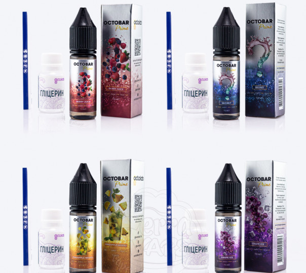 Рідина Octobar Prime Salt 15ml (набір компонентів)