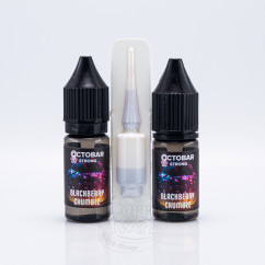 Octobar Strong Salt Blackberry Crumble 10ml 50mg Рідина (набір компонентів)