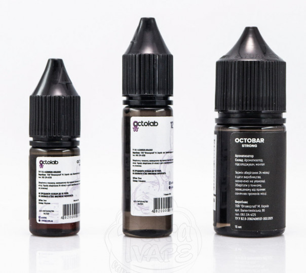 Рідина Octobar Strong Salt Cherry 30ml 50mg зі смаком вишні (набір компонентів) Рідина Octobar Strong Salt Cherry 30ml 50mg зі смаком вишні (набір компонентів)