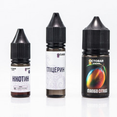 Octobar Strong Salt Mango Citrus 30ml 50mg Рідина (набір компонентів)