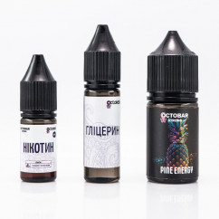 Octobar Strong Salt Pine Energy 30ml 50mg Рідина (набір компонентів)
