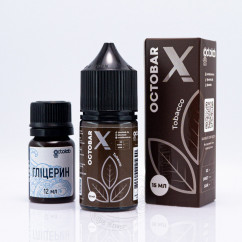 Octobar X Salt Tobacco 30ml 50mg Рідина (набір компонентів)