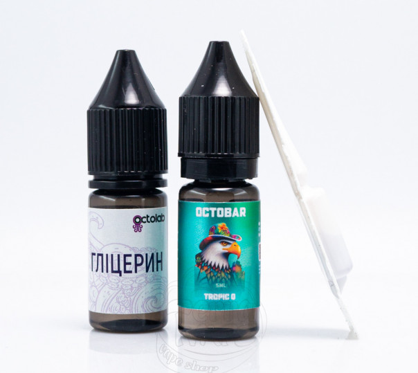 Рідина Octobar Salt Tropic Q 10ml 50mg зі смаком тропічних фруктів (набір компонентів)
