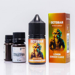 Octobar Salt Lemon Ginger Cake 30ml 50mg Рідина