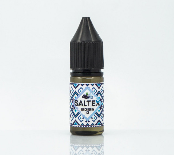Жидкость Saltex Salt Blackberry Ice 10ml 50mg на солевом никотине со вкусом ежевики с холодком
