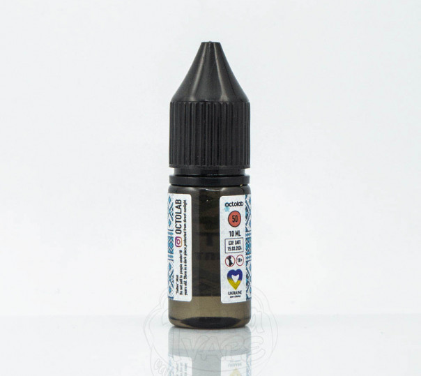 Рідина Saltex Salt Mint 10ml 50mg на сольовому нікотині зі смаком м'яти Рідина Saltex Salt Mint 10ml 50mg на сольовому нікотині зі смаком м'яти