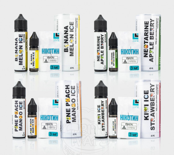 Набір для приготування рідини IONIQ 60ml на органічному нікотині